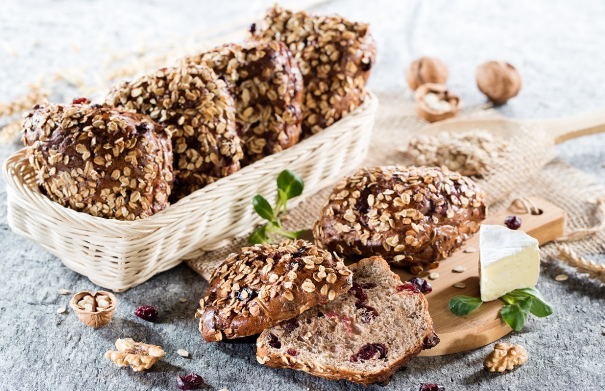 Image for Cranberry-Walnuss-Brötchen mit UNSER PREMIUM KORN 50