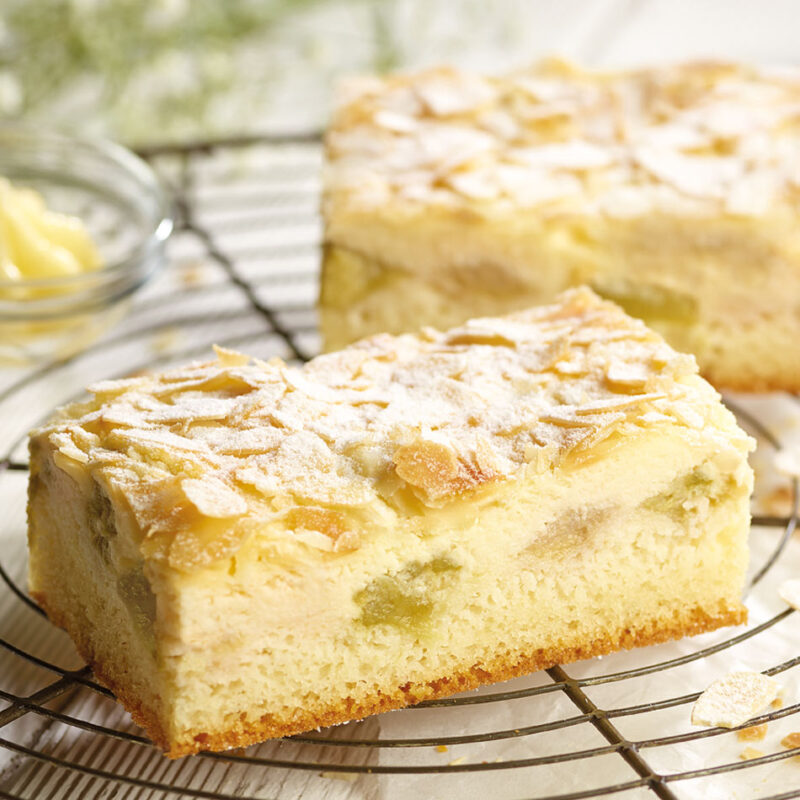 Schlemmer Rhabarbar SChnitte