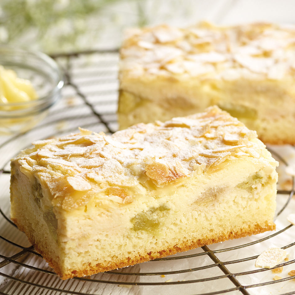Schlemmer Rhabarbar SChnitte