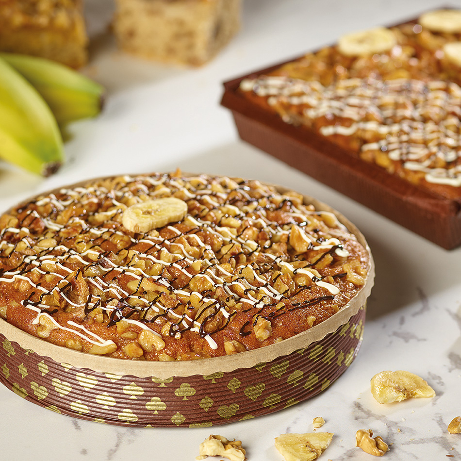 Bananen-Nuss- Kuchen