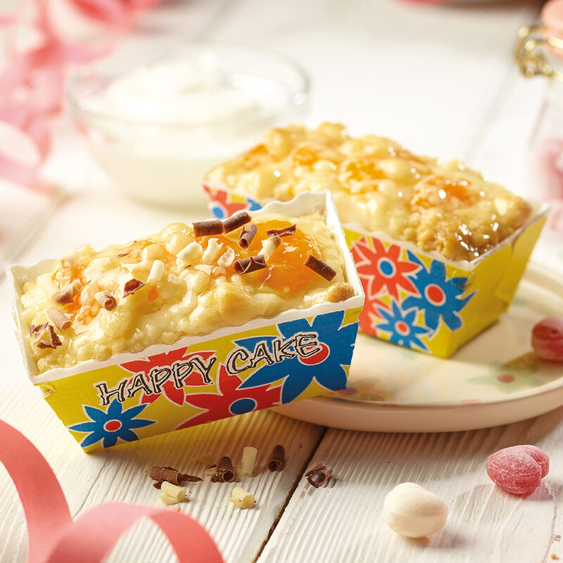 Mini Kuchen mit Früchten