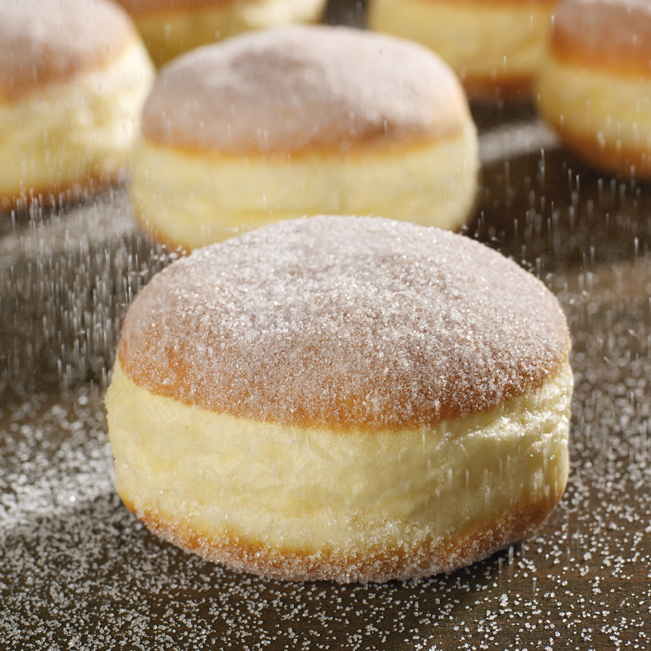 Berliner mit Zucker