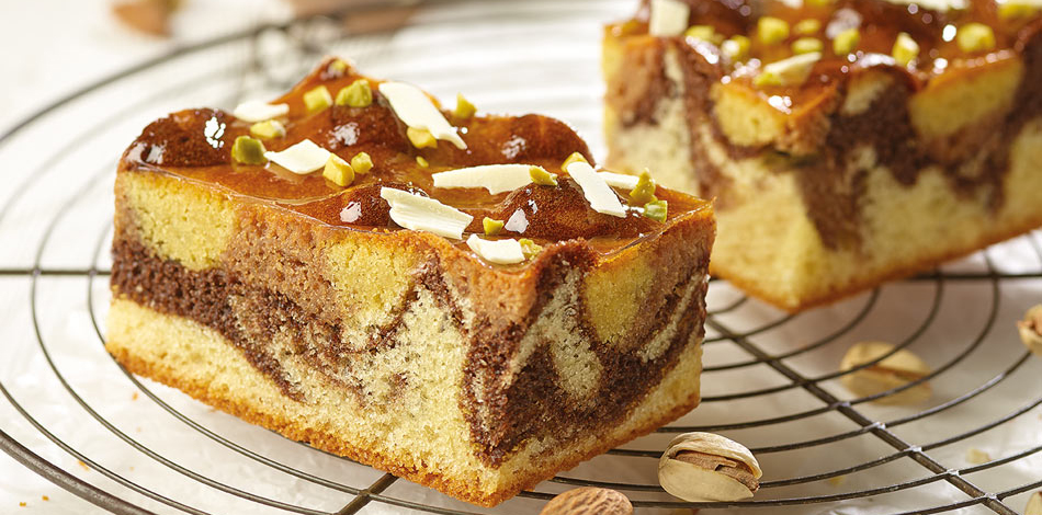 marmorierte SChnitte